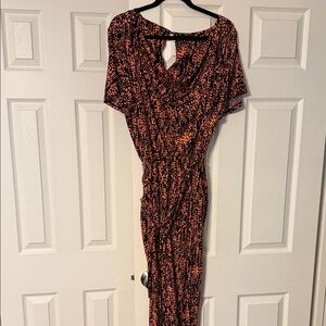 Studio by JPR Black and Orange Jumpsuit